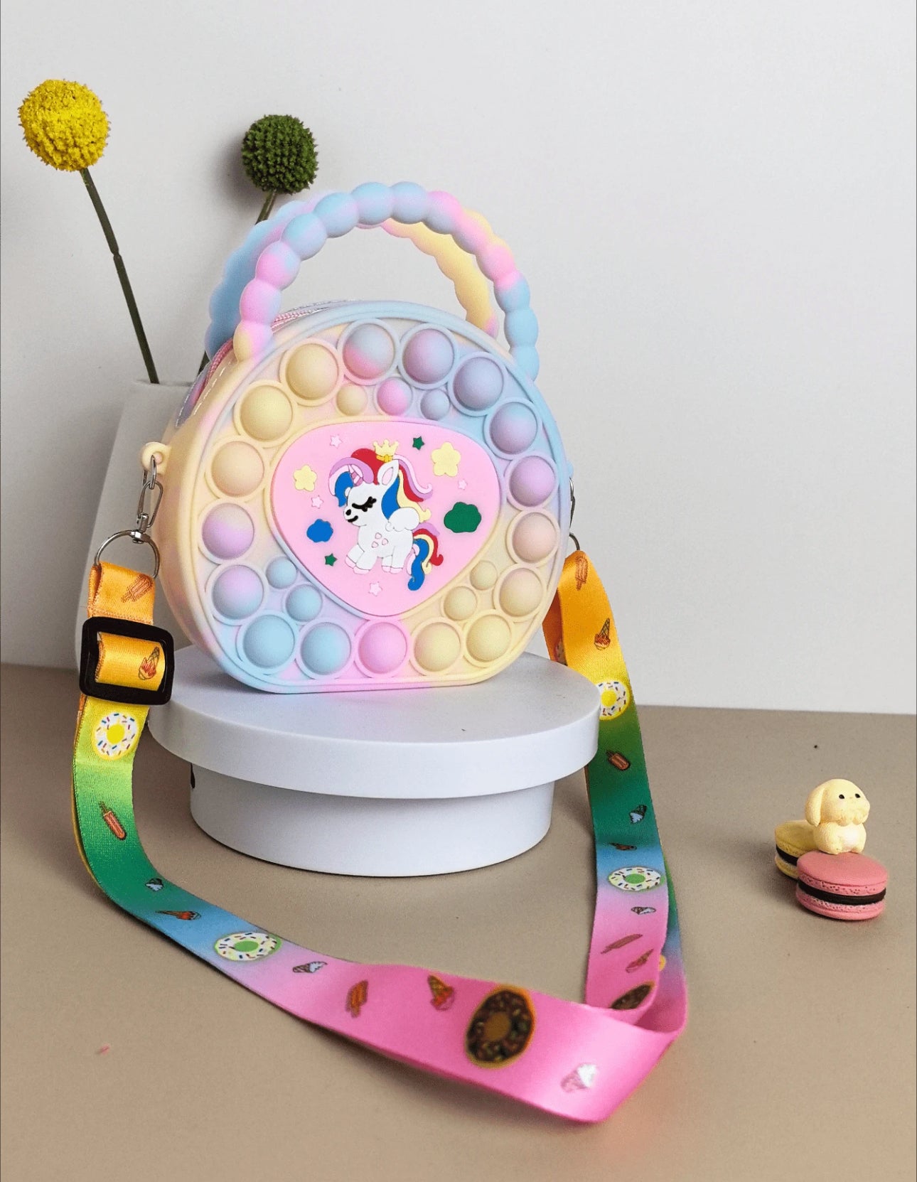 Magical Unicorn Pop-It Bag 🦄🌈