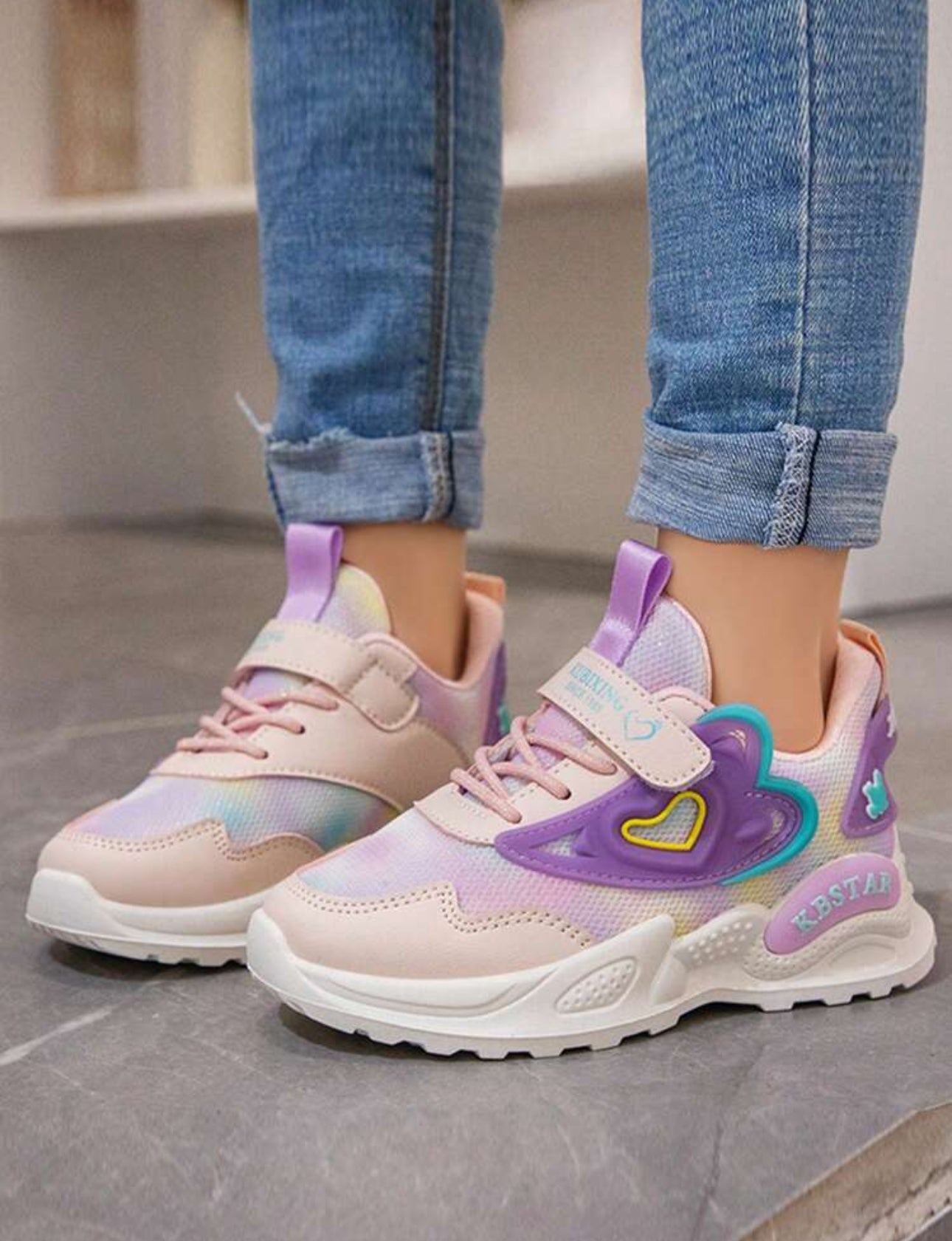 KBSTAR Pastel Pop Sneakers 👟💜