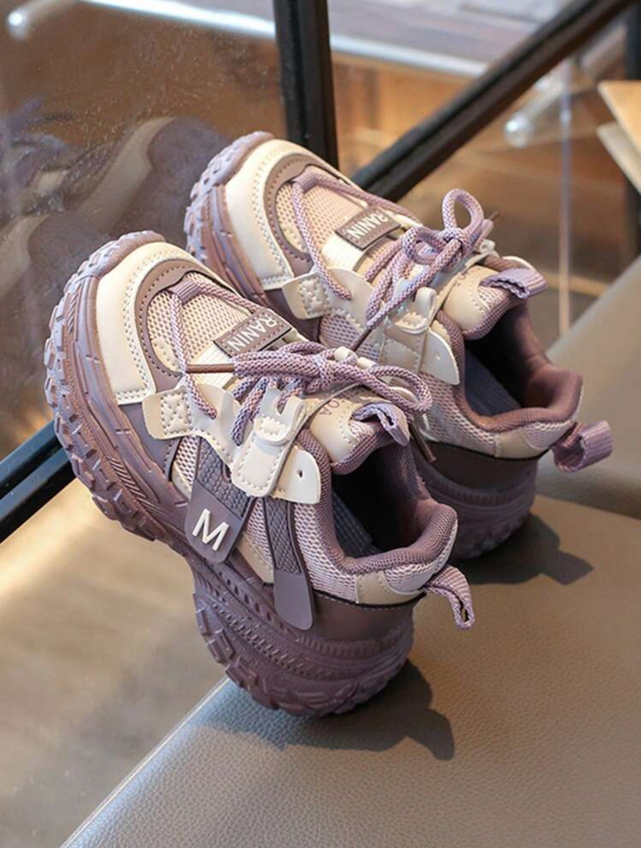 Urban Explorer Sneakers – Lilac & Grey