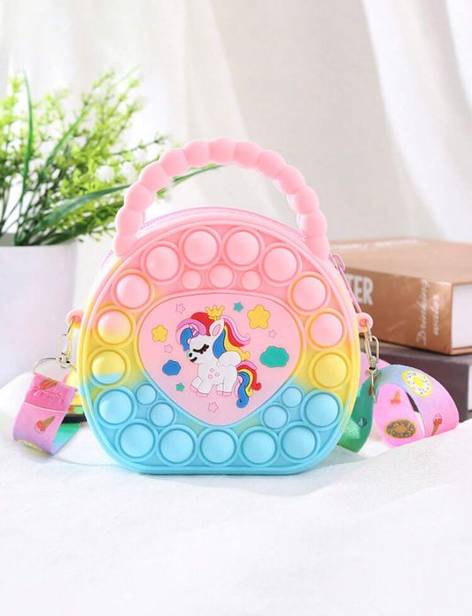 Magical Unicorn Pop-It Bag 🦄🌈