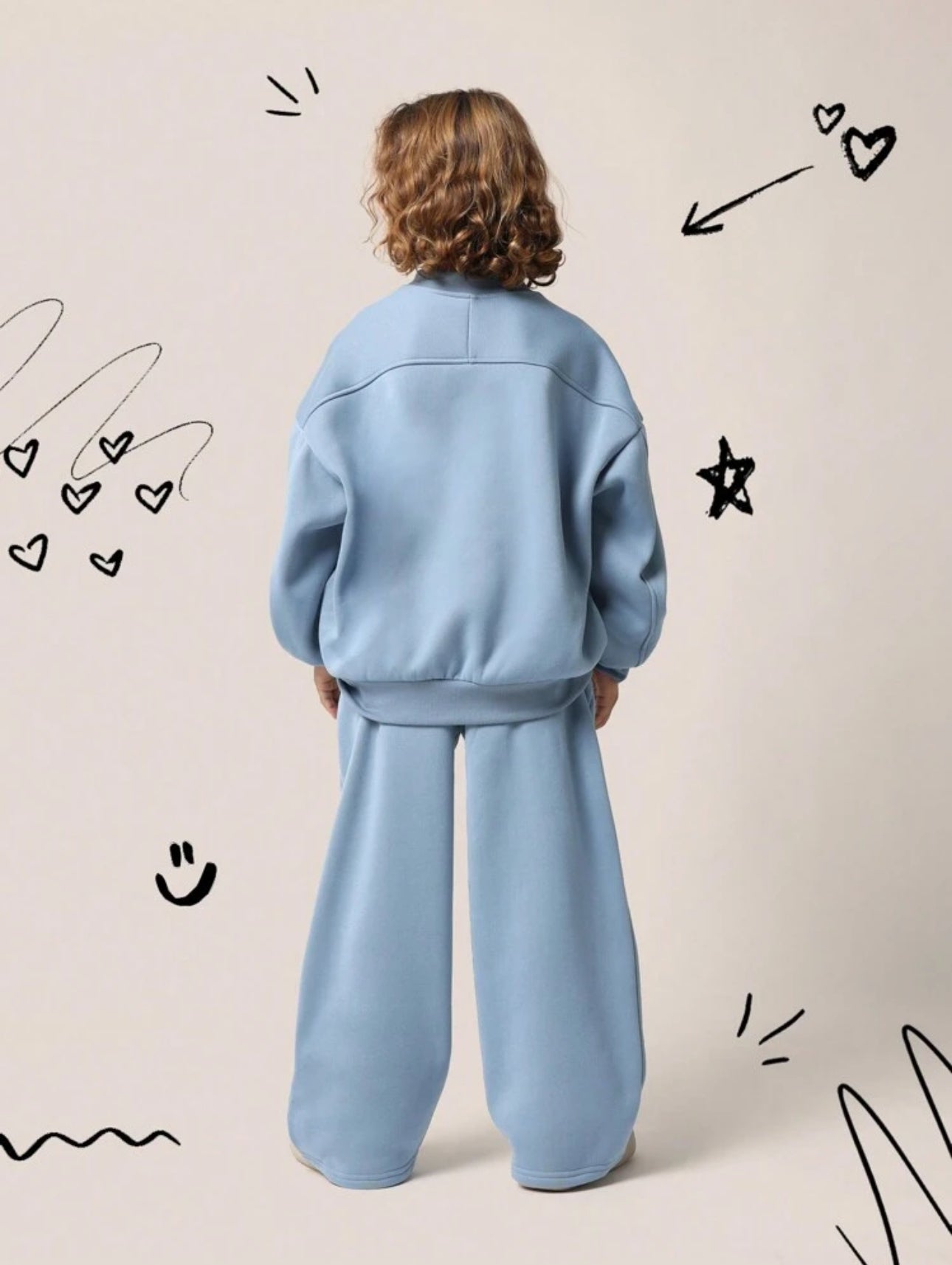 Levi Set (Blue/Beige)
