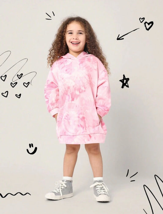 Mika Hoodie Tis-Dye Dress