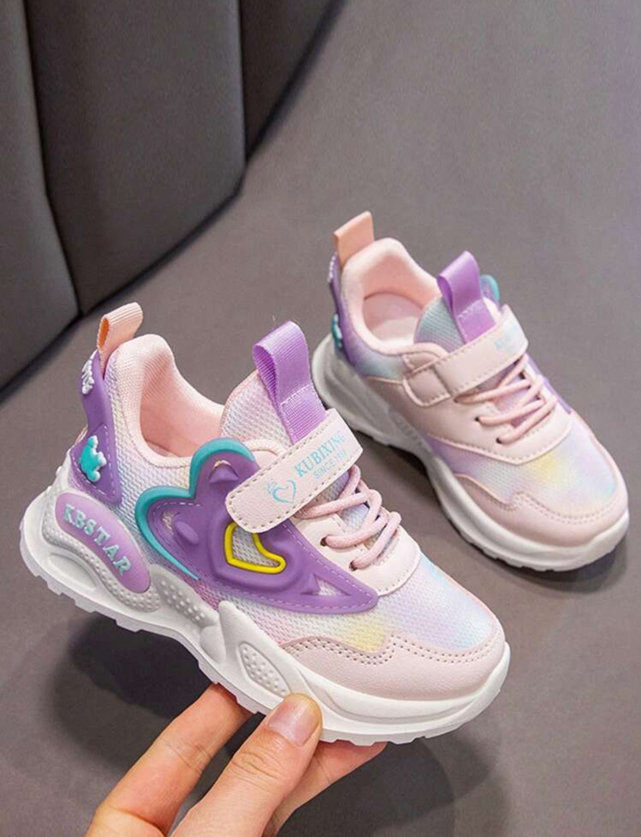 KBSTAR Pastel Pop Sneakers 👟💜