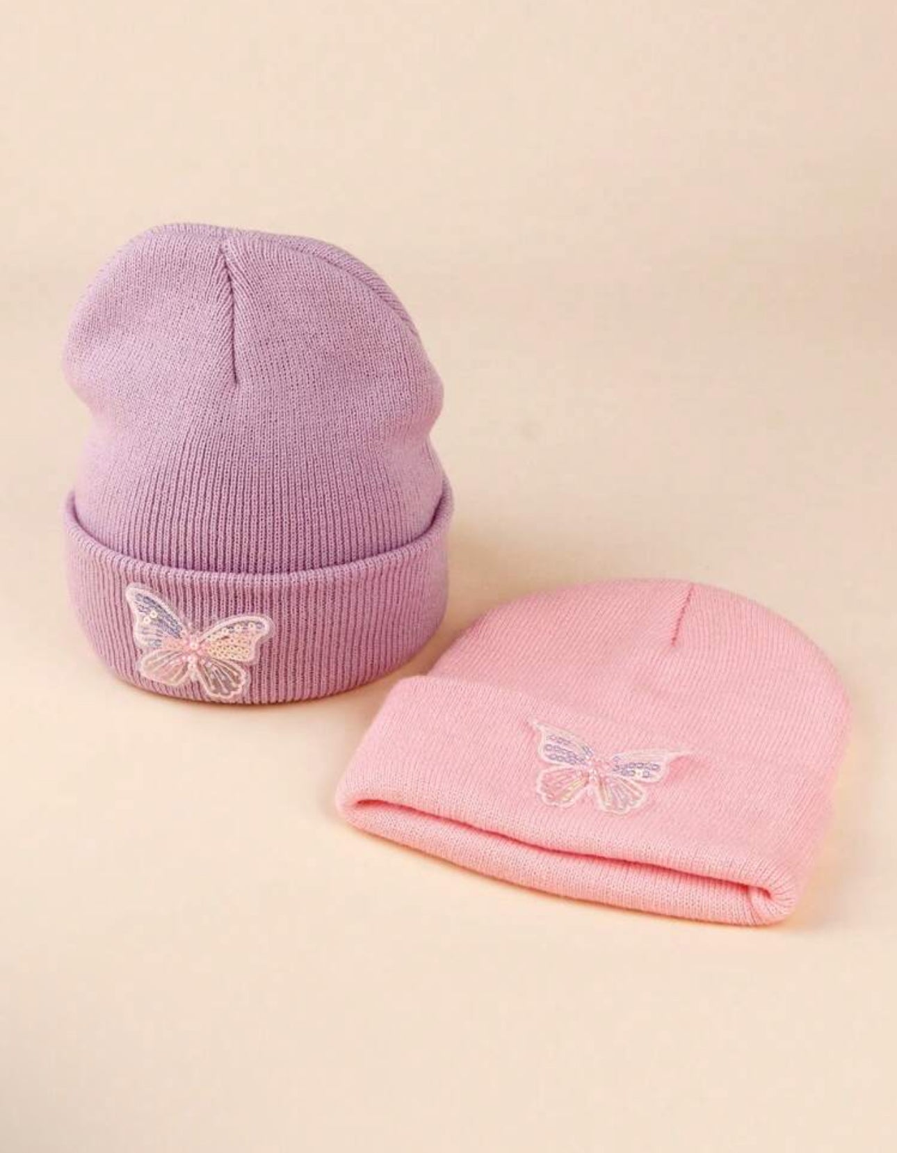 Butterfly Winter Hats - 2 pack