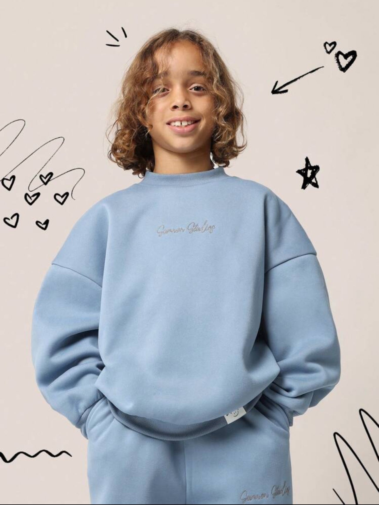Levi Set (Blue/Beige)