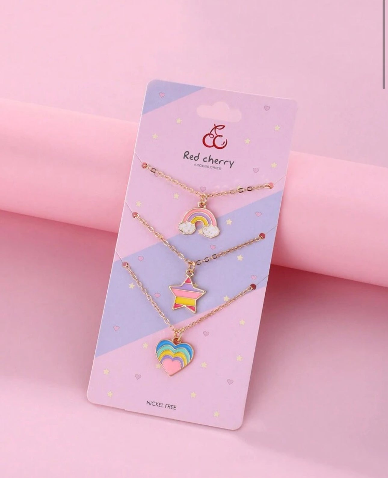 Rainbow Dreams Necklace Trio 🌈✨