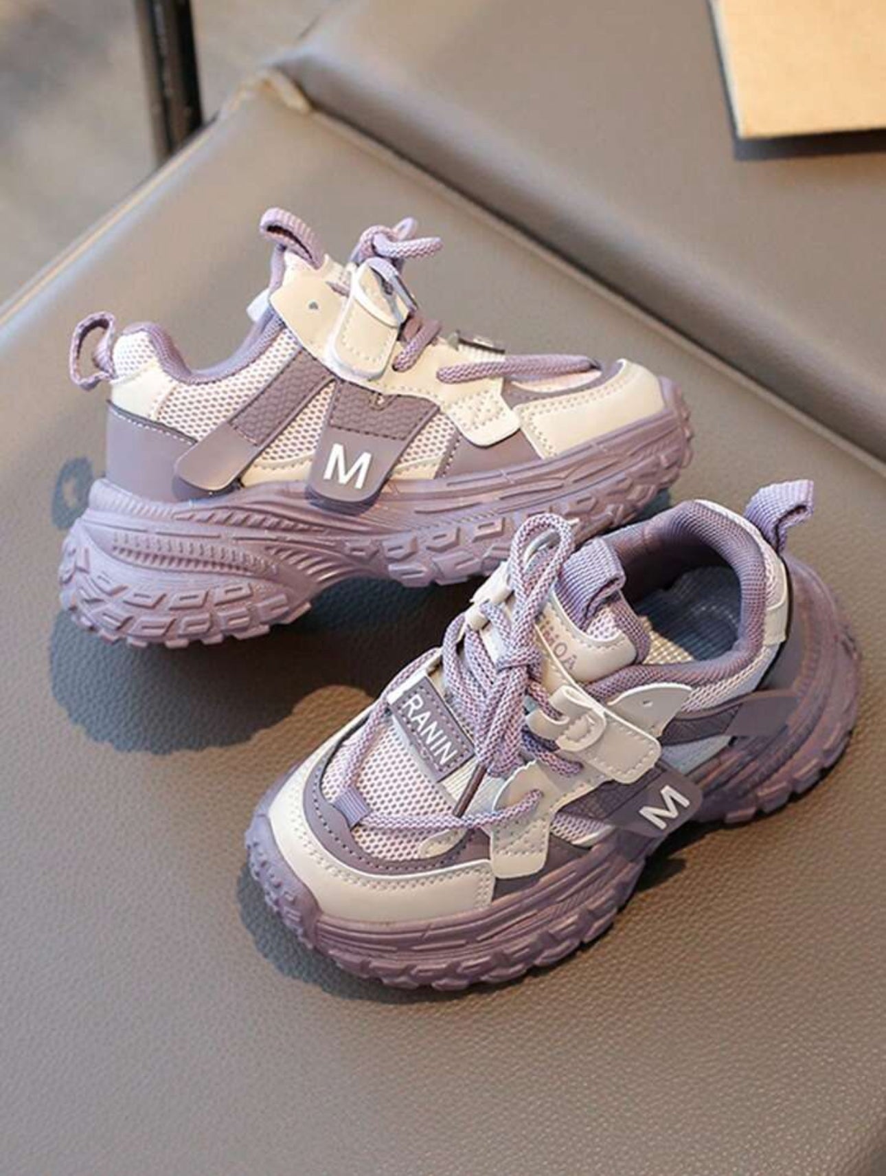 Urban Explorer Sneakers – Lilac & Grey