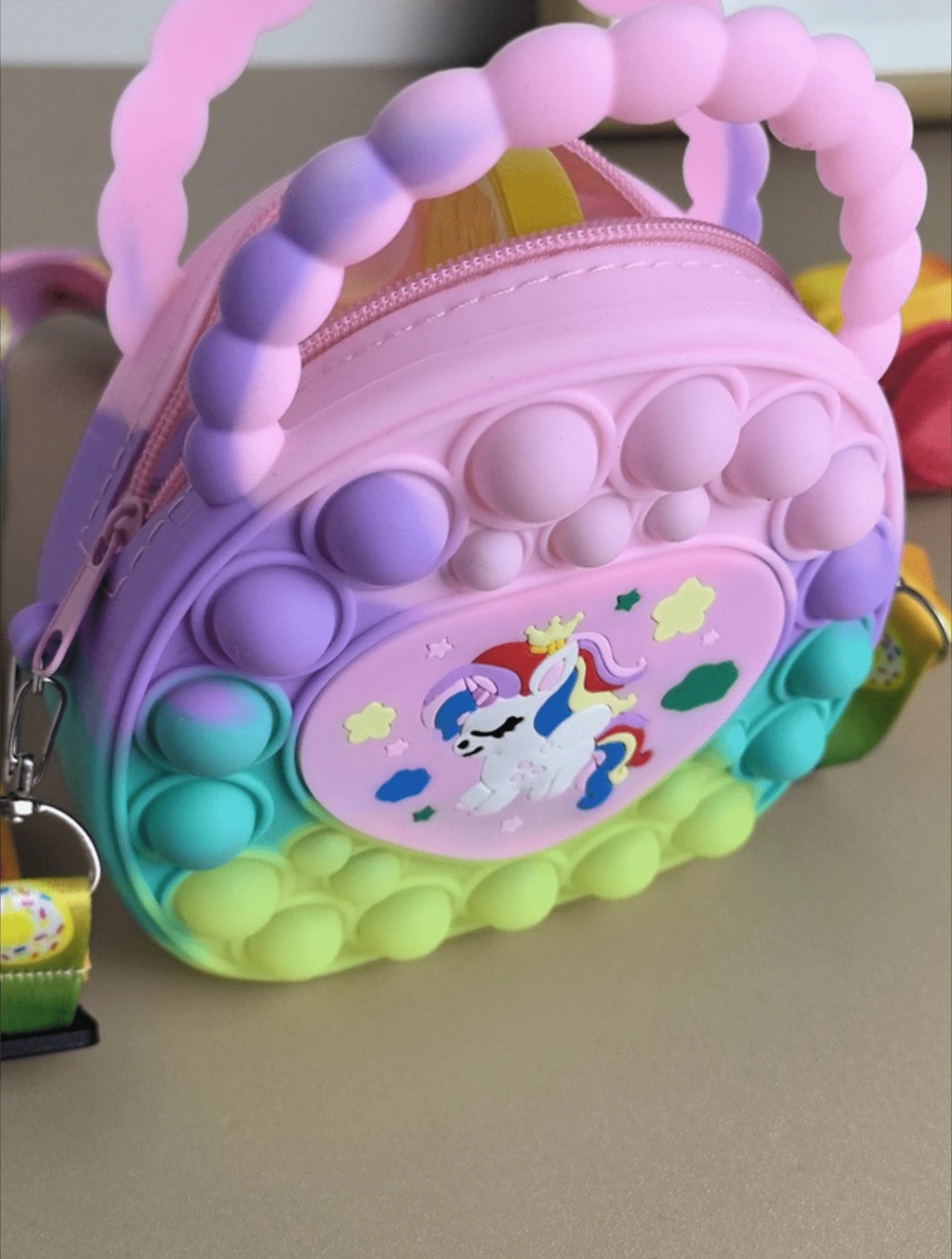 Magical Unicorn Pop-It Bag 🦄🌈