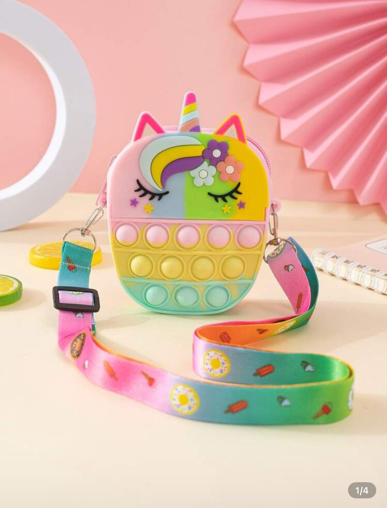 Dreamy Unicorn Pop-It Crossbody 🌟🦄